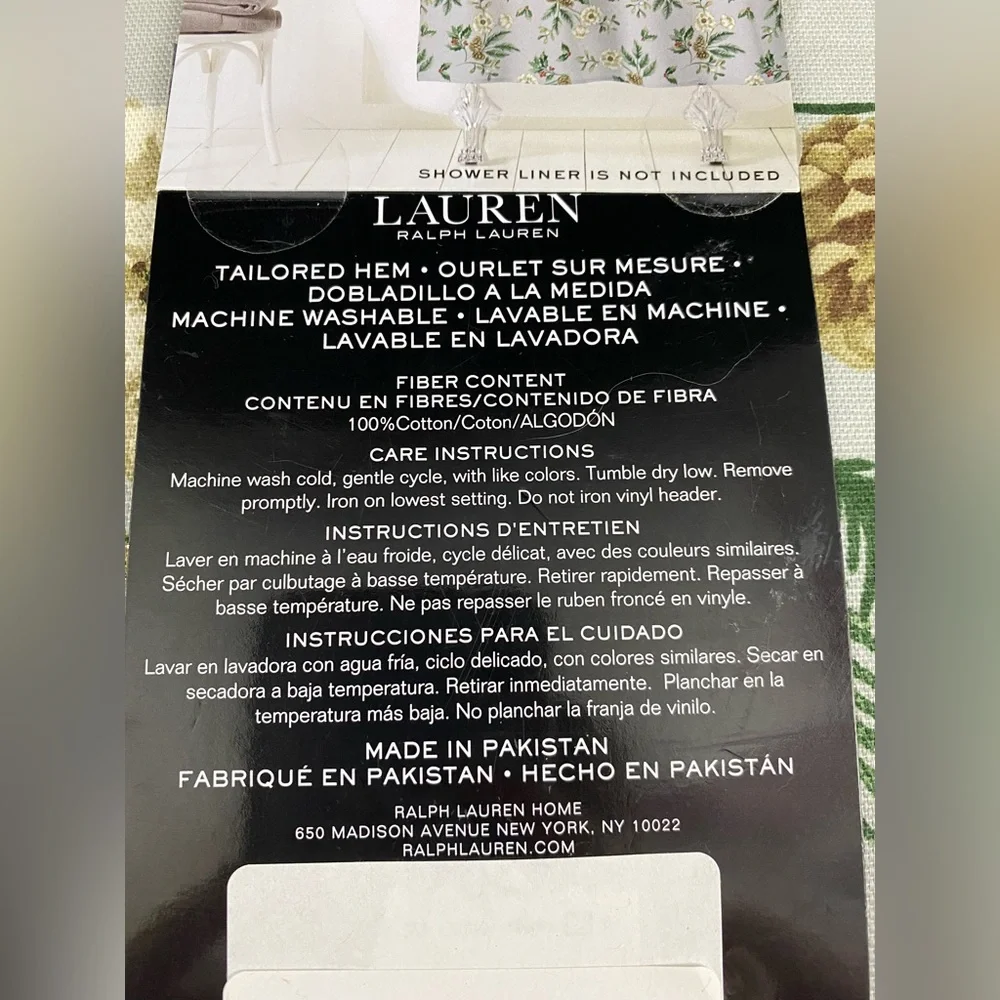 Lauren Ralph Lauren elegant shower